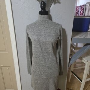 Forever 21 Heather Gray Long Sleeve Dress